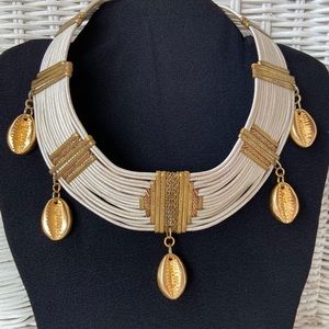 vintage choker statement necklace